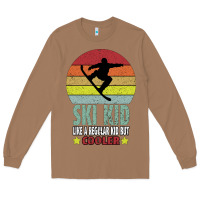 Toasted Coconut ski kid like a regular kid but coolers Long Sleeve Tee - Bettercallsaul