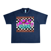 Navy race mom Urban Heavy Tee - JahusDesignShop