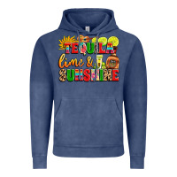 Vintage Denim tequila lime and sunshine Vintage Hoodie - LillyAllenDesigns