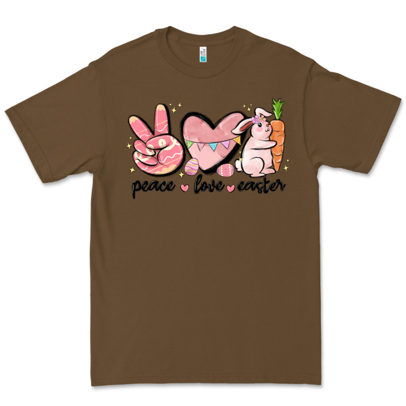 Peace Love Easter Premium Tee by MaliasSmallBusiness | Teevron