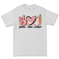 Dove Grey peace love easter Premium Tee - MaliasSmallBusiness