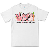 White peace love easter Premium Tee - MaliasSmallBusiness