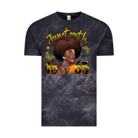 Cloud Black juneteenth 1865 black woman Vintage Tee - LillyAllenDesigns