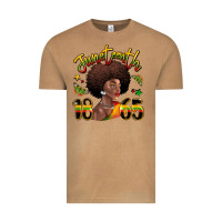 Vintage Camel juneteenth 1865 black woman Vintage Tee - LillyAllenDesigns
