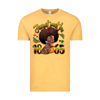 Vintage Mustard juneteenth 1865 black woman Vintage Tee - LillyAllenDesigns