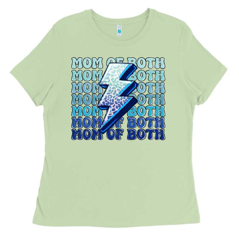 Mom Of Both Boys Ladies Tee by MaliasSmallBusiness | Teevron