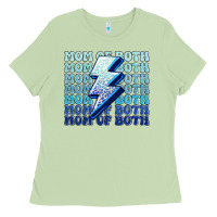 Matcha mom of both boys Ladies Tee - MaliasSmallBusiness