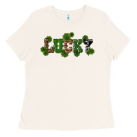 Bone st patricks day lucky shamrock Ladies Tee - RanaPortraitStore