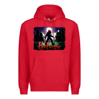 Red bigfoot believe christmas Premium Hoodie - FaDigitalArtStudio