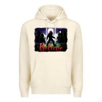 Sandshell bigfoot believe christmas Premium Hoodie - FaDigitalArtStudio