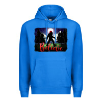 True Royal bigfoot believe christmas Premium Hoodie - FaDigitalArtStudio