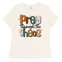 Bone pray throthe chaos Ladies Tee - MaliasSmallBusiness