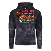 Cloud Black mexican sugar skull latina chingona bonita Vintage Hoodie - LillyAllenDesigns