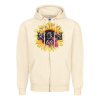 Sandshell Mom life sunflower mother's day Zipper Hoodie - HowdyJamesFarm