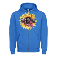 True Royal Mom life sunflower mother's day Zipper Hoodie - HowdyJamesFarm