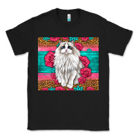 Black Western Ragdoll Cat Classic Tee - LillyAllenDesigns