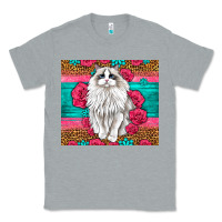 Heather Grey Western Ragdoll Cat Classic Tee - LillyAllenDesigns