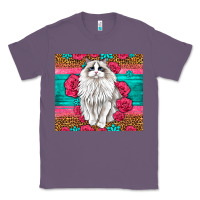 Lavender Western Ragdoll Cat Classic Tee - LillyAllenDesigns