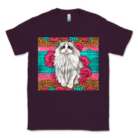 Plum Western Ragdoll Cat Classic Tee - LillyAllenDesigns