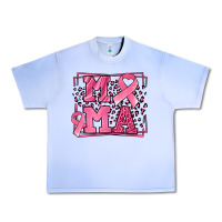 Grape Ice Breast Cancer Awareness mama ribbon Urban Heavy Tee - LillyAllenDesigns