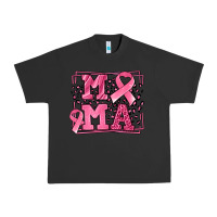 Pigment Black Breast Cancer Awareness mama ribbon Urban Heavy Tee - LillyAllenDesigns