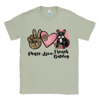Matcha peace love french bulldog Classic Tee - JahusDesignShop