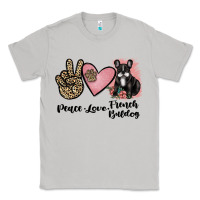 Moon Dust peace love french bulldog Classic Tee - JahusDesignShop