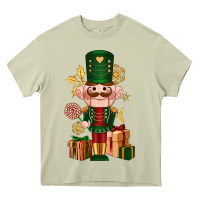 Mossy Christmas Nutcracker Heavy Core Tee - NancyCooperArtShop