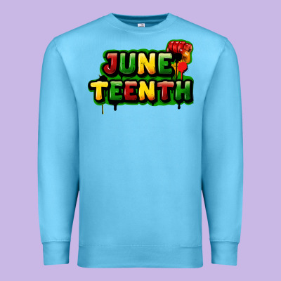 Juneteenth Premium Sweatshirt Designed By Fadigitalartstudio