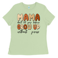 Matcha mama dont let your babies grow up without jesus Ladies Tee - MaliasSmallBusiness