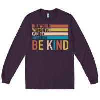 Plum Be Kind Long Sleeve Tee - Bettercallsaul