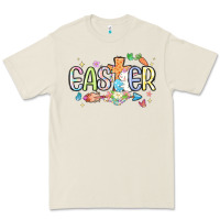 Bone easter cross with bunny Premium Tee - MaliasSmallBusiness