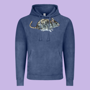 Packrat Aka, Woodrat Vintage Hoodie Designed By Lillyallendesigns