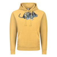 Vintage Mustard packrat aka, woodrat Vintage Hoodie - LillyAllenDesigns
