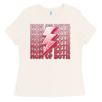 Bone mom of both girls Ladies Tee - MaliasSmallBusiness
