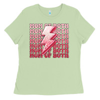 Matcha mom of both girls Ladies Tee - MaliasSmallBusiness