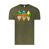 Vintage Olive sunrise sunburn sunset repeat Vintage Tee - JahusDesignShop