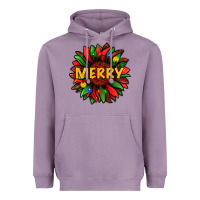 Lavender merry christmas with light sunflower bbs Heavyweight Hoodie - BundleAndBundleShop