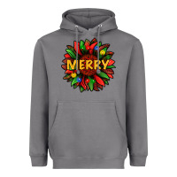 Storm merry christmas with light sunflower bbs Heavyweight Hoodie - BundleAndBundleShop