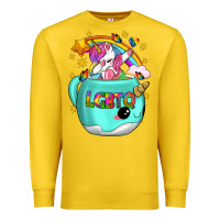 Lemon LGBTQ Unicorn And Narwhal Mug Premium Sweatshirt - BundleAndBundleShop