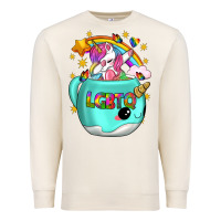 Sandshell LGBTQ Unicorn And Narwhal Mug Premium Sweatshirt - BundleAndBundleShop