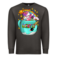 Smoke LGBTQ Unicorn And Narwhal Mug Premium Sweatshirt - BundleAndBundleShop