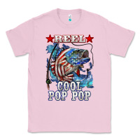 Bubblegum Pink reel cool pop pop american flag bass Classic Tee - LillyAllenDesigns