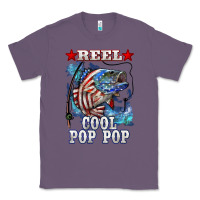 Lavender reel cool pop pop american flag bass Classic Tee - LillyAllenDesigns