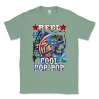 Sage reel cool pop pop american flag bass Classic Tee - LillyAllenDesigns