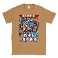 Toasted Coconut reel cool pop pop american flag bass Classic Tee - LillyAllenDesigns