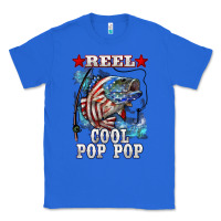 True Royal reel cool pop pop american flag bass Classic Tee - LillyAllenDesigns