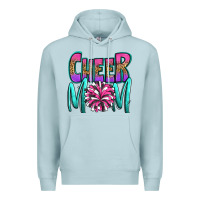 Blue Mist cheer mom Premium Hoodie - OliviaCreatesArt