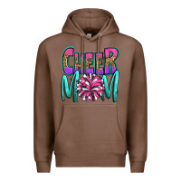 Chestnut cheer mom Premium Hoodie - OliviaCreatesArt