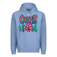 Colony Blue cheer mom Premium Hoodie - OliviaCreatesArt
